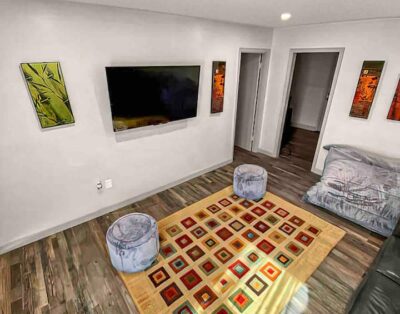 Serene & Modern | 5★ Location, ♛Queen Bed, Parking